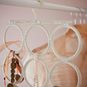 Scarf/jewelry/tie hanger-organizer